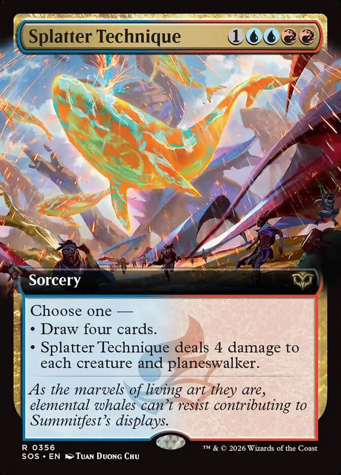 Splatter Technique (SOS) (356) / Extended Art