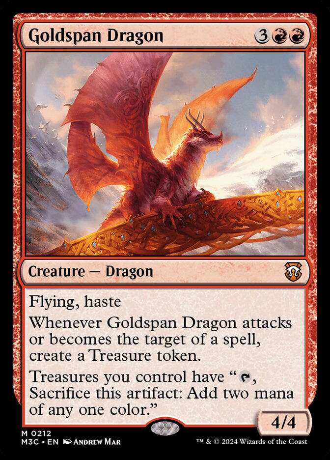 Goldspan Dragon (m3c) (212)