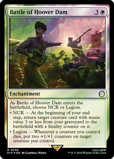Battle of Hoover Dam (pip) (539) / Surge Foil