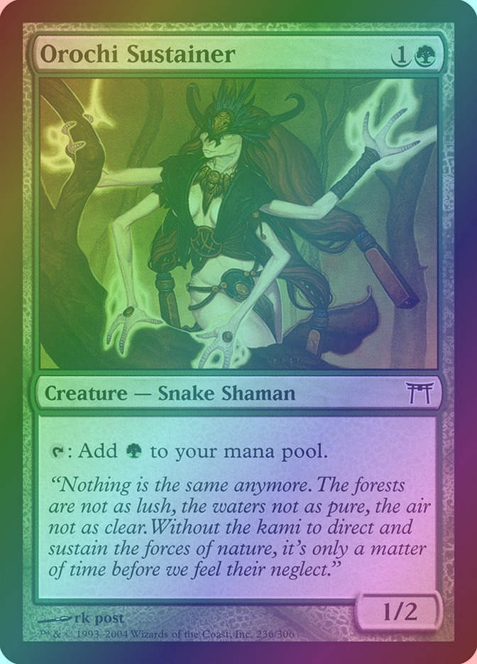 Orochi Sustainer (CHK) (236) / Foil