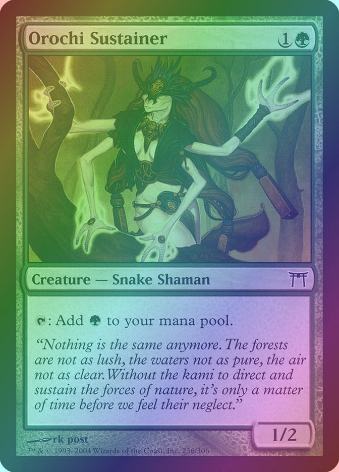 Orochi Sustainer (CHK) (236) / Foil