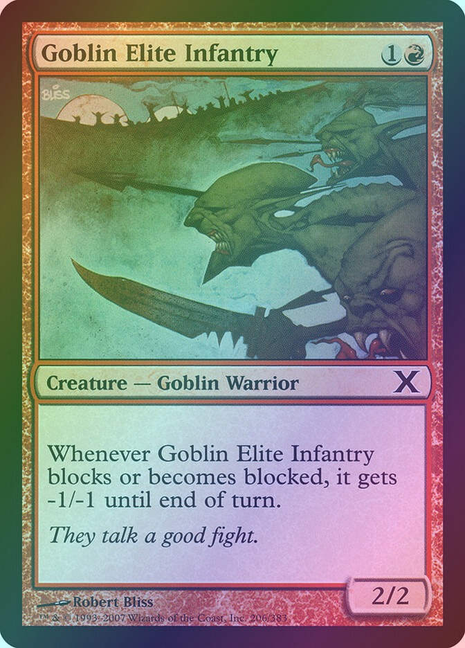 Goblin Elite Infantry (10E) (206) / Foil