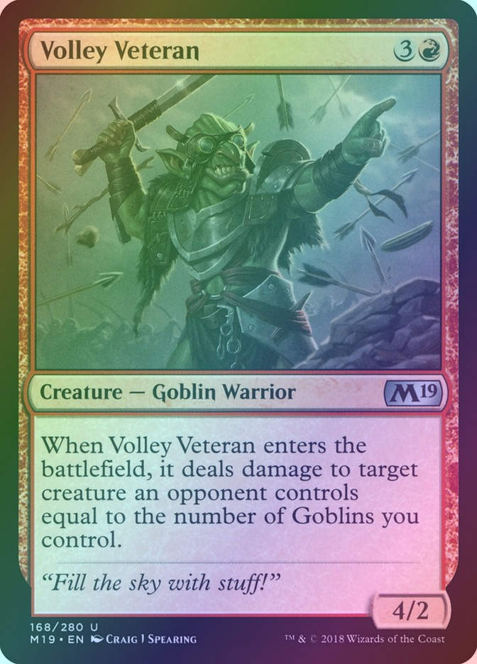 Volley Veteran (M19) (168) / Foil