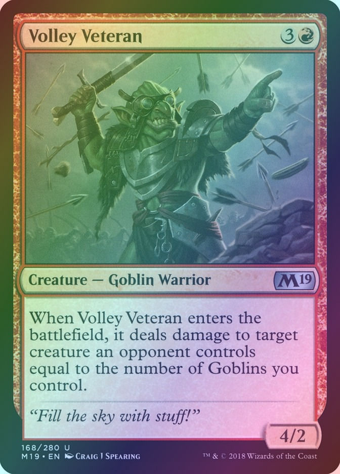 Volley Veteran (M19) (168) / Foil