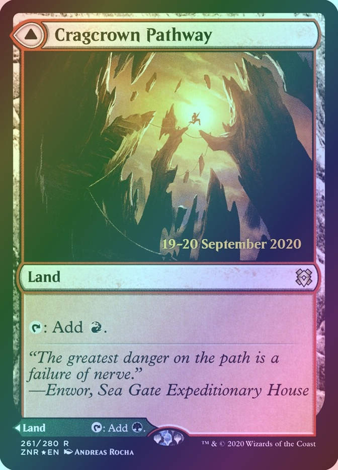 Cragcrown Pathway // Timbercrown Pathway (PZNR) (261s) / Foil