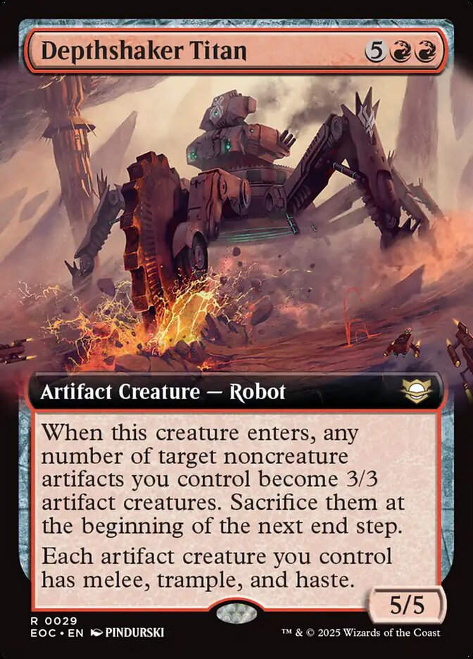Depthshaker Titan (EOC) (29) / Extended Art