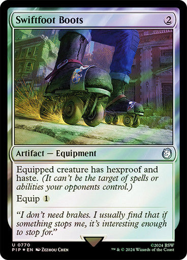 Swiftfoot Boots (pip) (770) / Surge Foil