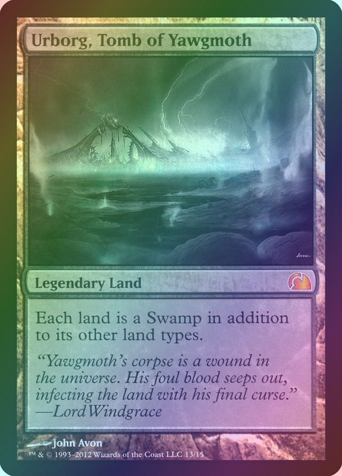 Urborg, Tomb of Yawgmoth (V12) (13) / Foil