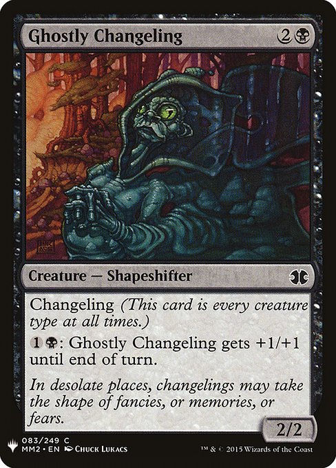 Ghostly Changeling (PLST) (MM2-83)