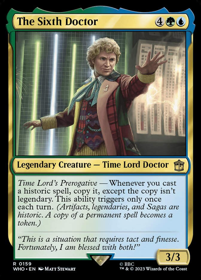The Sixth Doctor (WHO) (159)