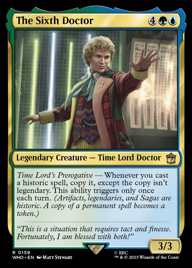 The Sixth Doctor (WHO) (159)