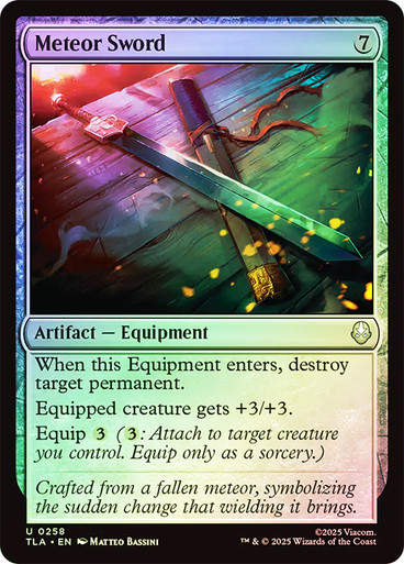 Meteor Sword (TLA) (258) / Foil