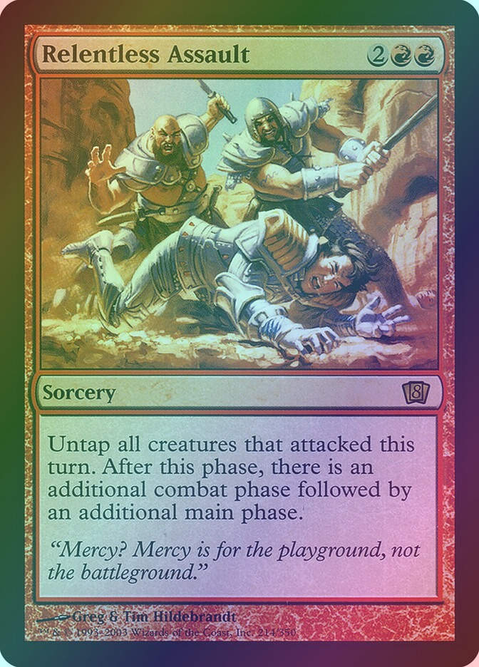 Relentless Assault (8ED) (214★) / Foil