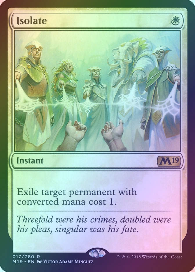 Isolate (M19) (17) / Foil
