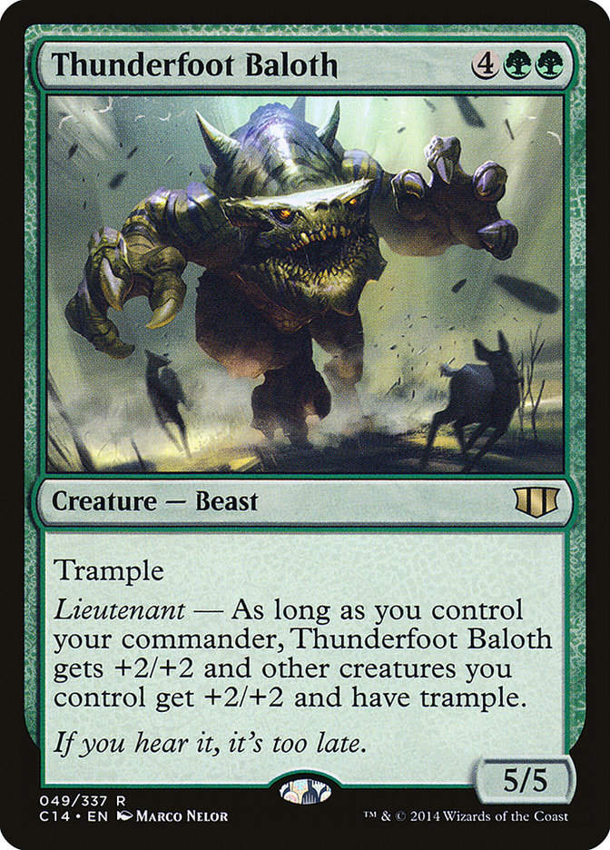 Thunderfoot Baloth (c14)