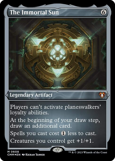 The Immortal Sun (cmm) / Foil Etched
