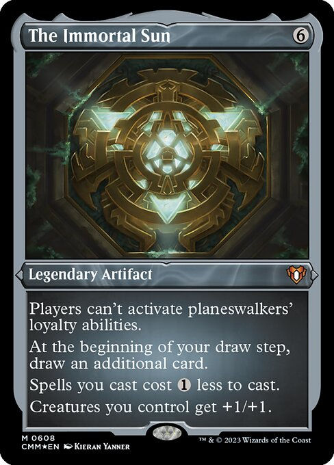 The Immortal Sun (cmm) / Foil Etched