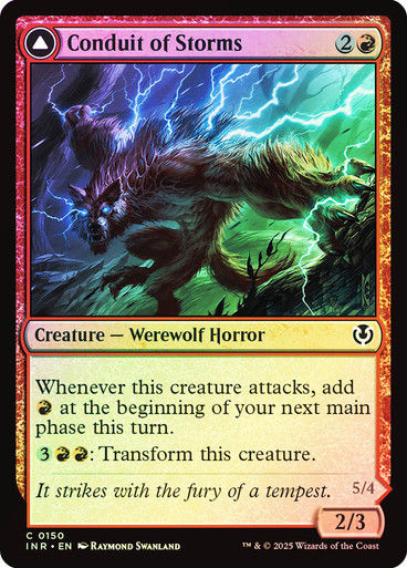 Conduit of Storms // Conduit of Emrakul (INR) (150) / Foil — cara 1 de 2
