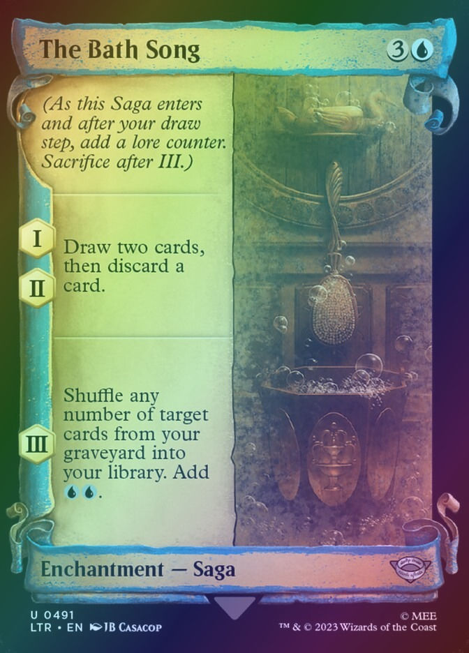The Bath Song (LTR) (491) / Showcase / Foil