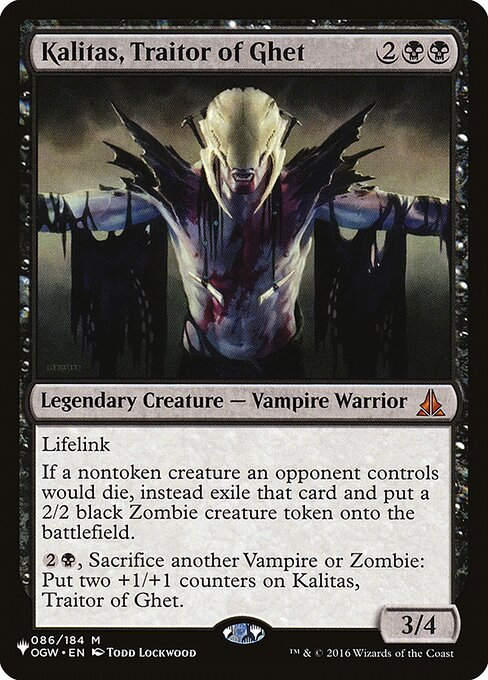 Kalitas, Traitor of Ghet (PLST) (OGW-86)
