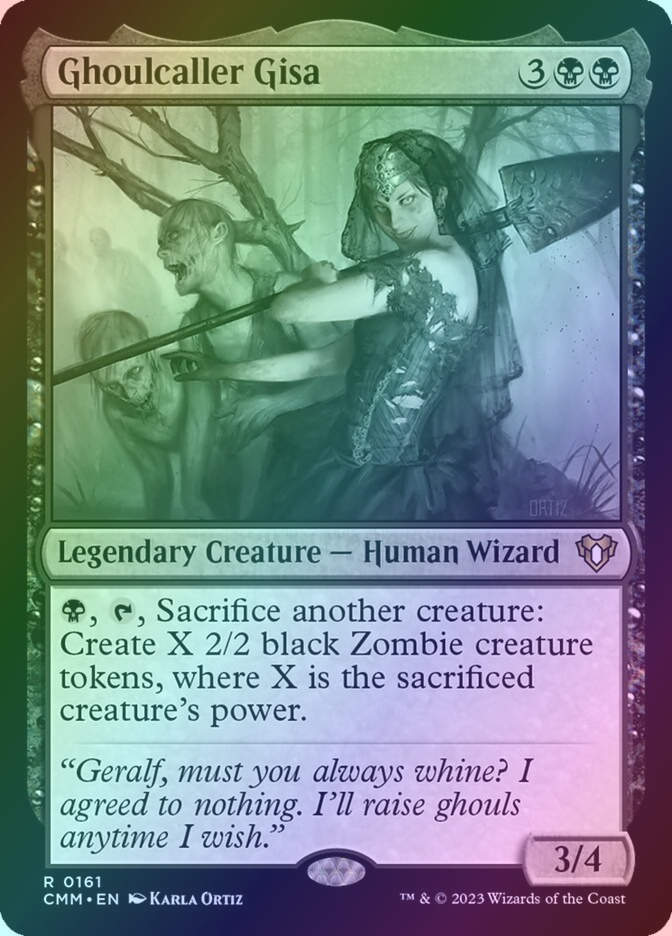 Ghoulcaller Gisa (CMM) (161) / Foil