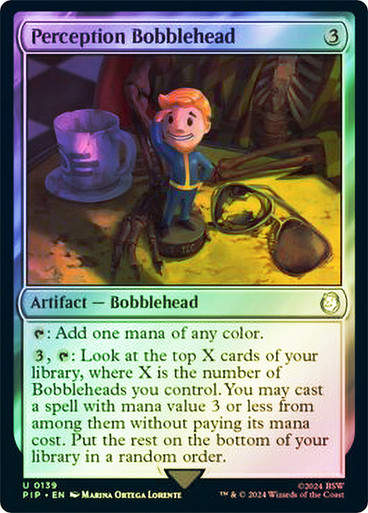 Perception Bobblehead (pip) (139) / Foil