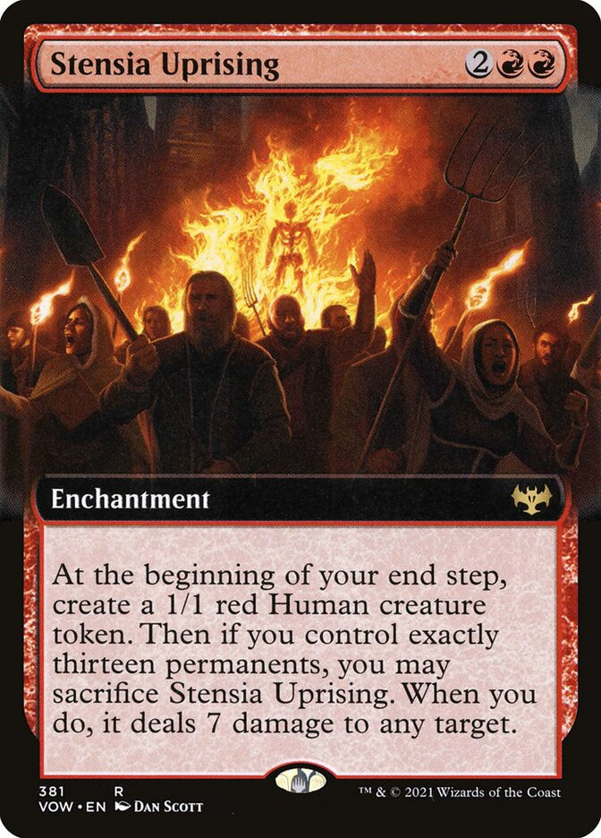 Stensia Uprising (VOW) (381) / Extended Art