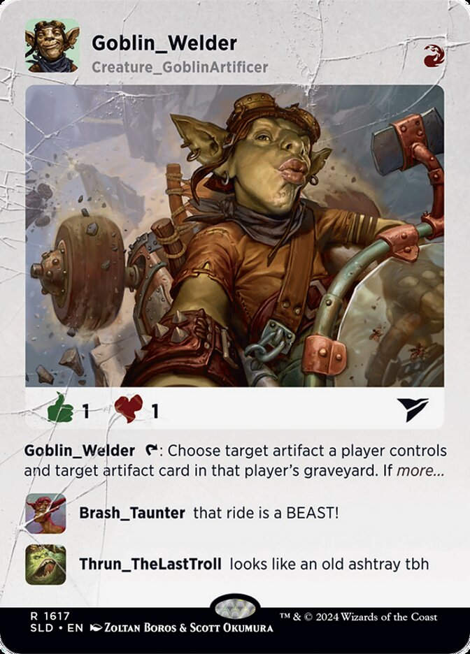 Goblin Welder (SLD) (1617) / Borderless