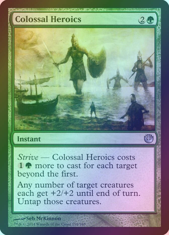 Colossal Heroics (JOU) (118) / Foil