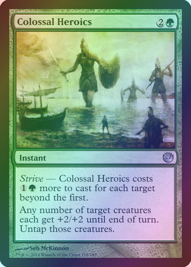 Colossal Heroics (JOU) (118) / Foil