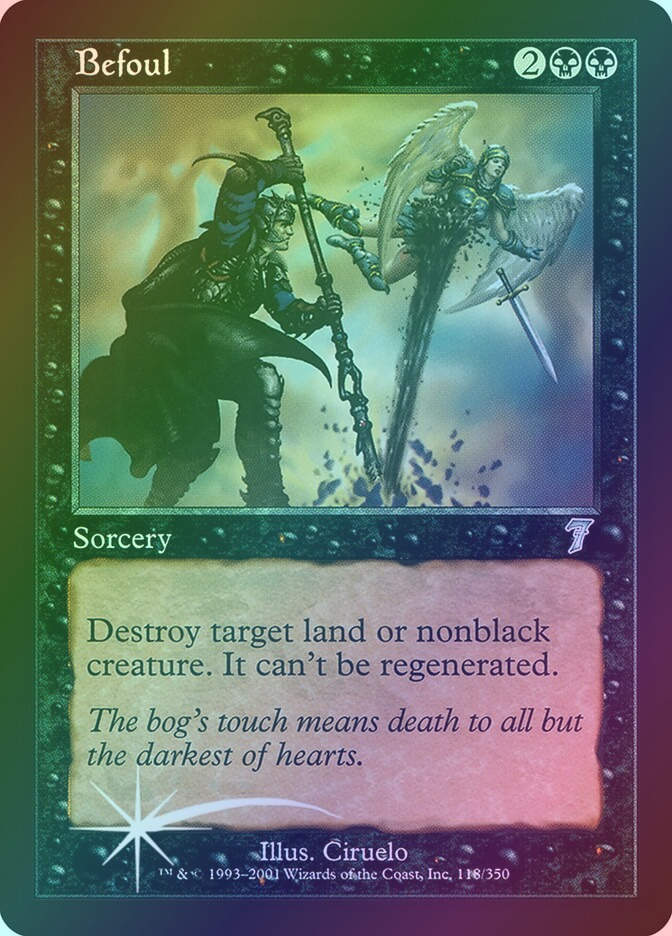 Befoul (7ED) (118★) / Foil