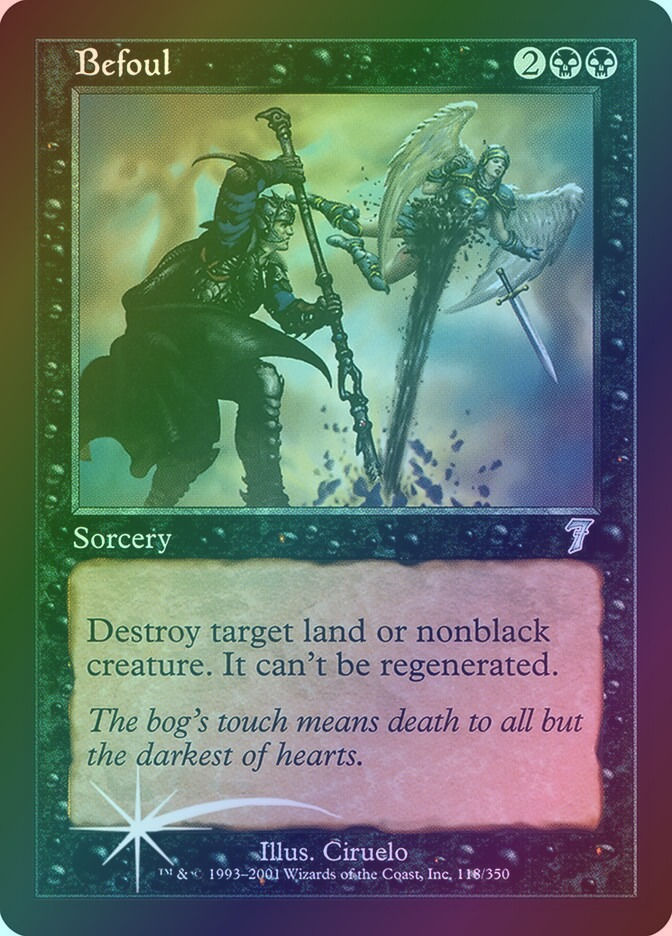 Befoul (7ED) (118★) / Foil