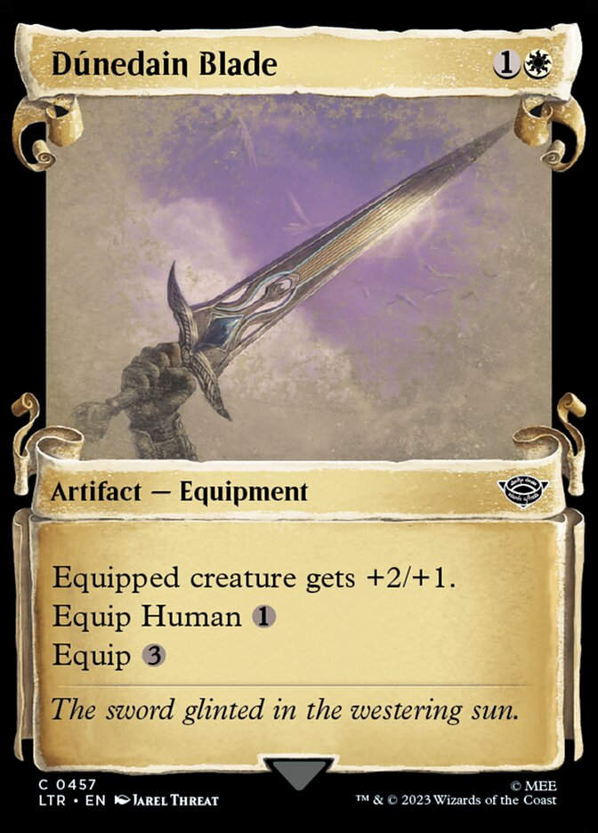 Dúnedain Blade (LTR) (457) / Showcase