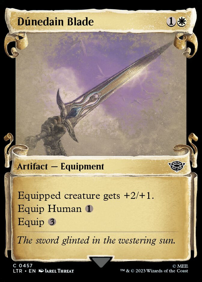 Dúnedain Blade (LTR) (457) / Showcase