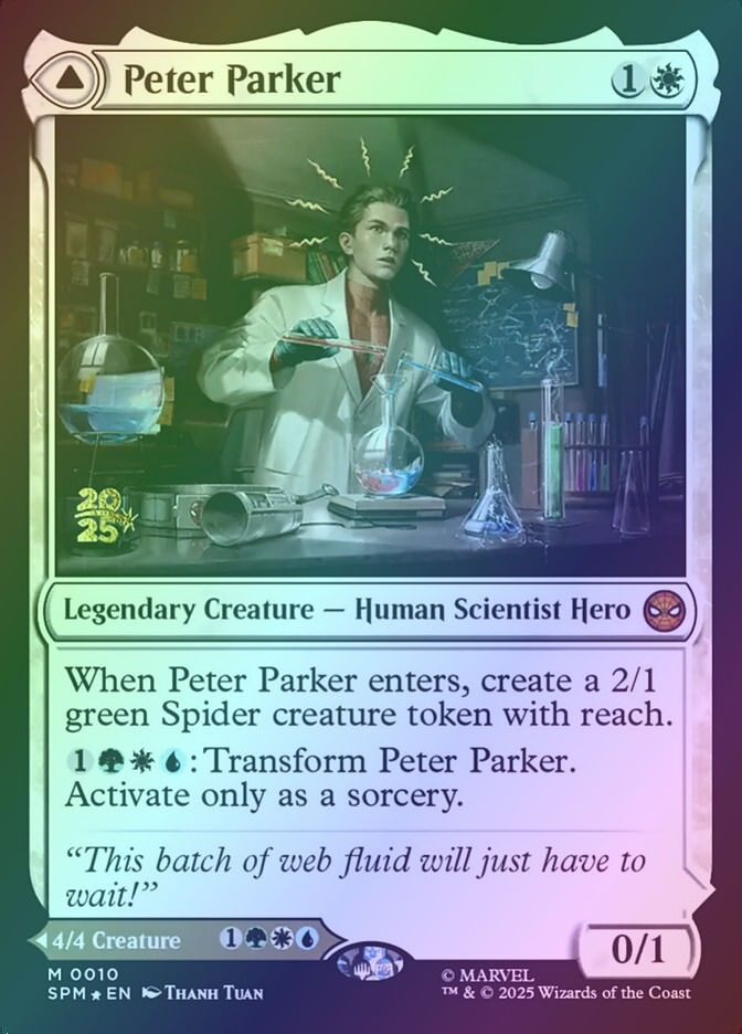 Peter Parker // Amazing Spider-Man (PSPM) (10s) / Foil — cara 1 de 2