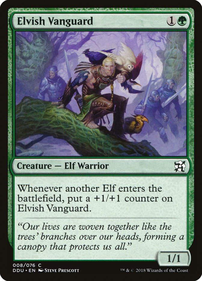Elvish Vanguard (ddu)
