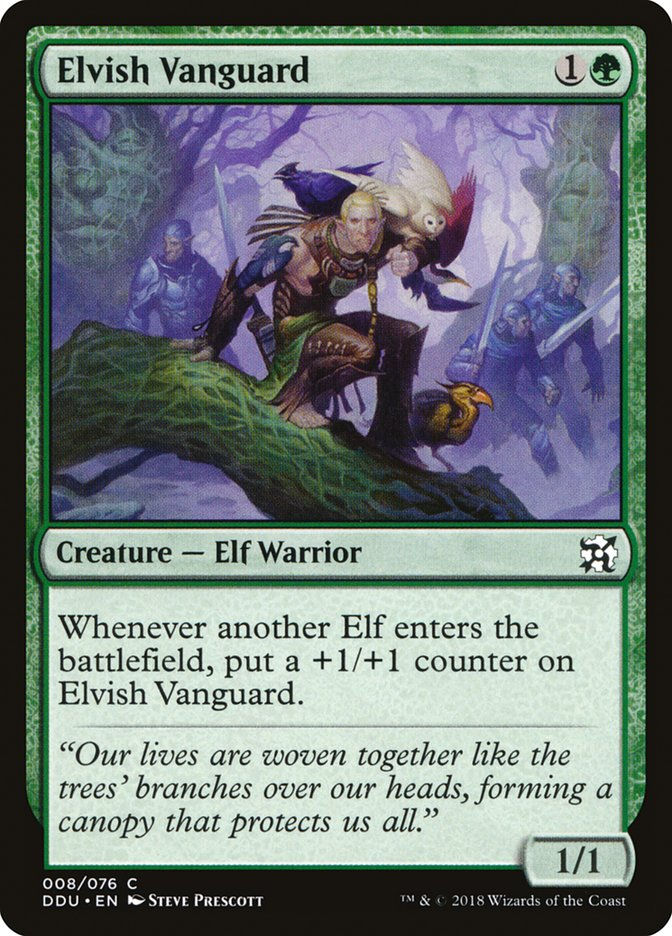 Elvish Vanguard (ddu)
