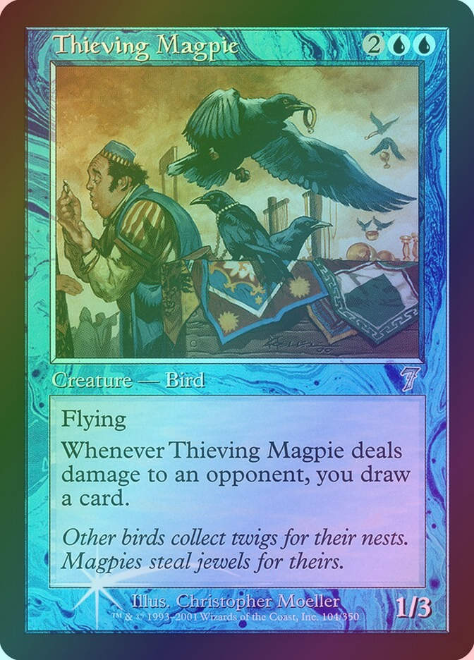 Thieving Magpie (7ED) (104★) / Foil