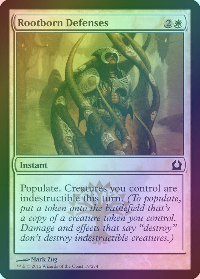 Rootborn Defenses (RTR) (19) / Foil