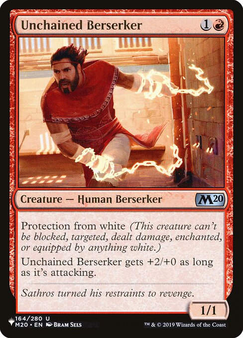 Unchained Berserker (PLST) (M20-164)