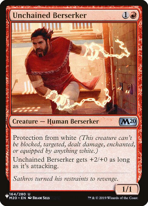 Unchained Berserker (PLST) (M20-164)