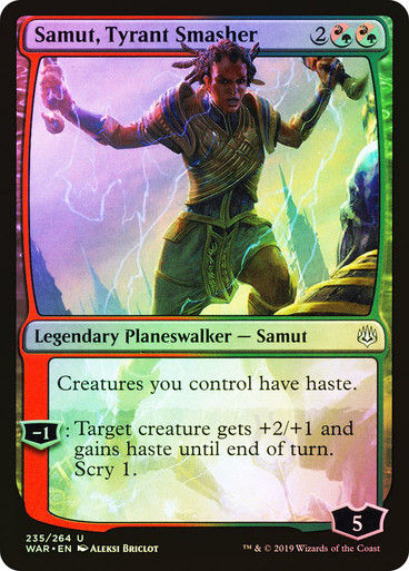 Samut, Tyrant Smasher (WAR) (235) / Foil