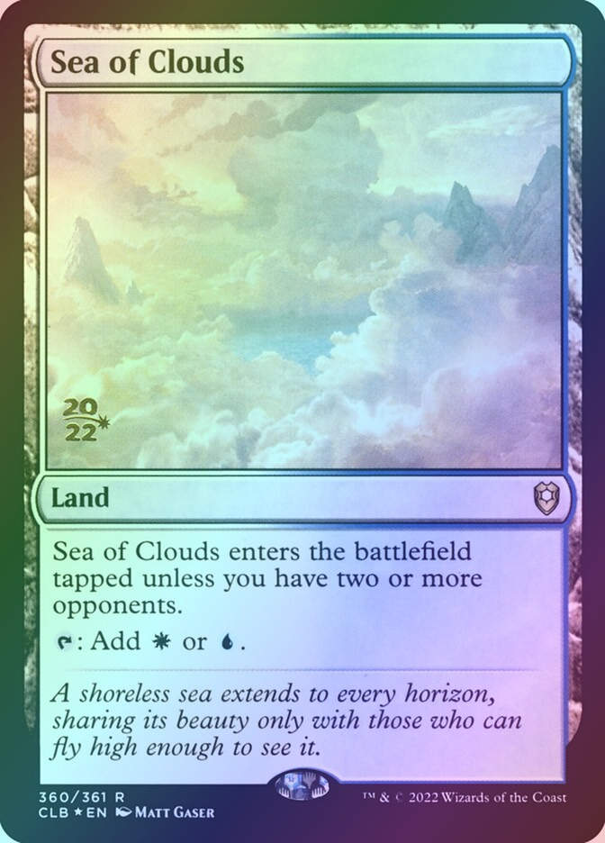 Sea of Clouds (PCLB) (360s) / Foil