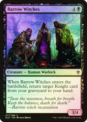 Barrow Witches (ELD) (77) / Foil