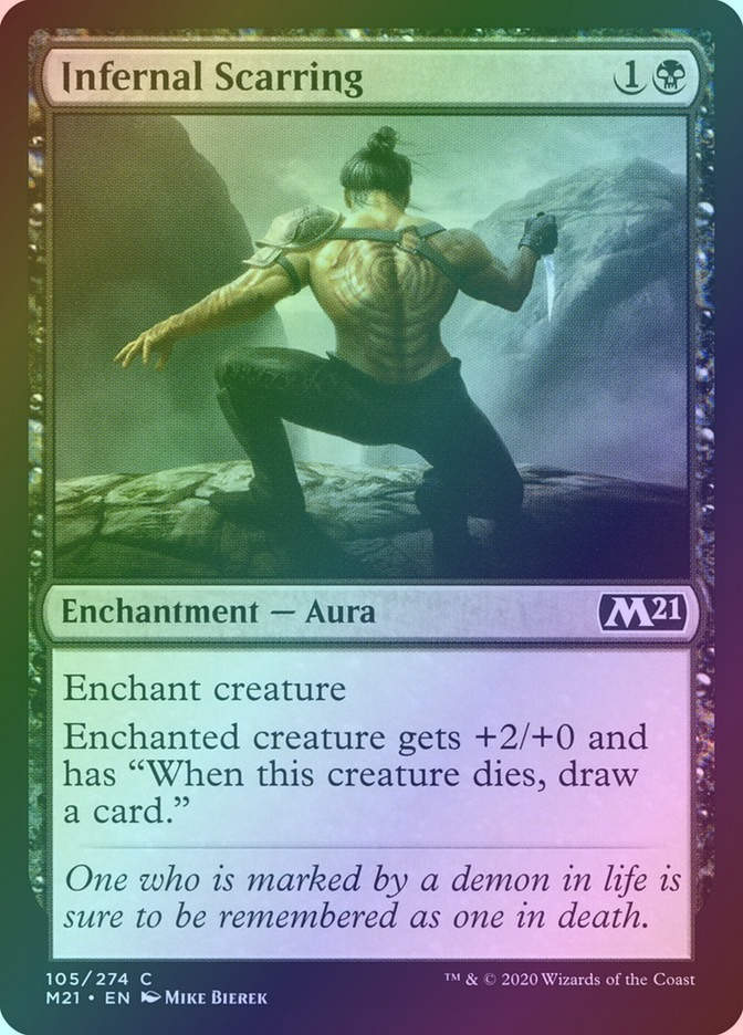 Infernal Scarring (M21) (105) / Foil
