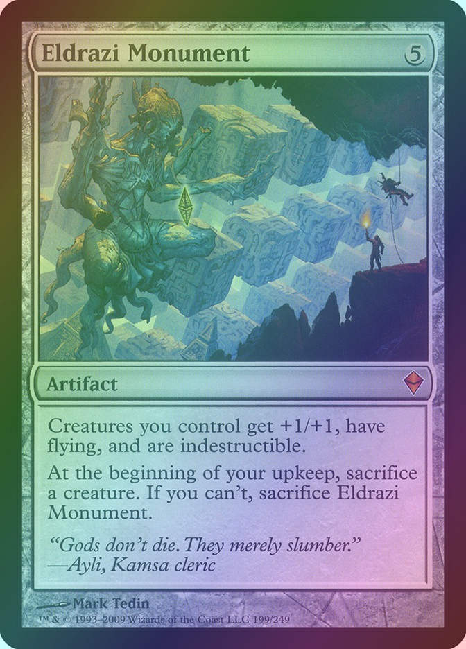 Eldrazi Monument (ZEN) (199) / Foil