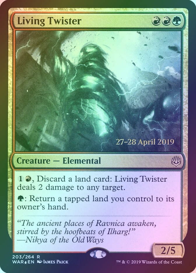 Living Twister (PWAR) (203s) / Foil