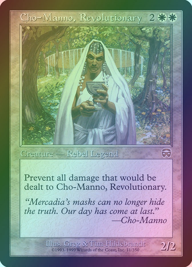 Cho-Manno, Revolutionary (MMQ) (11) / Foil