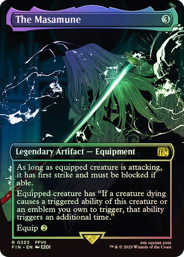 The Masamune (FIN) (353) / Borderless / Foil