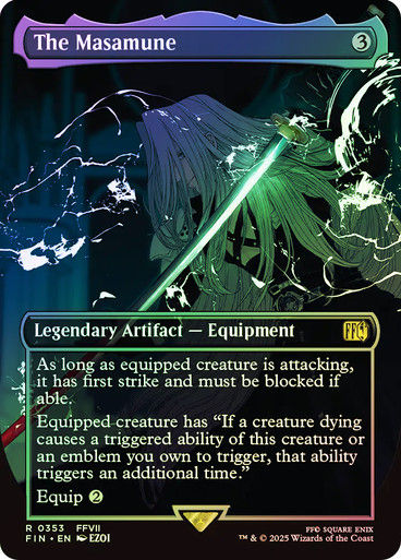 The Masamune (FIN) (353) / Borderless / Foil